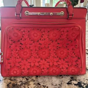 Valentino bag. Hand cut flower design. Dust bag included. Non smoking home